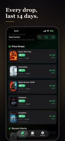 Deal Hunter: Movie Prices iPhone screenshot
