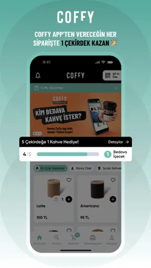 Coffy - Kahve Siparişi iPhone Ekran Görüntüsü 3
