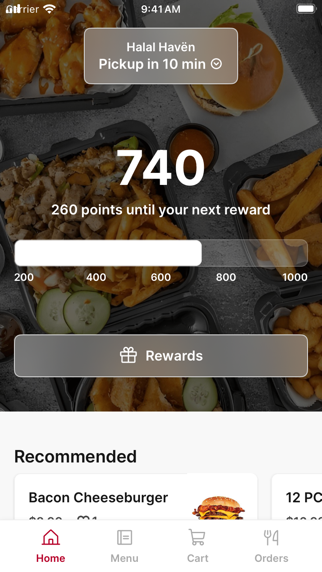Halal Haven iPhone screenshot 1 - Food & Drink app