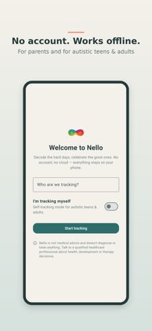 Nello: Autism Behavior Tracker Screenshot 8 of 8