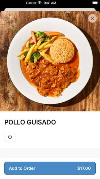 D Restaurant Latin Cuisine iPhone screenshot 4 - Food & Drink app