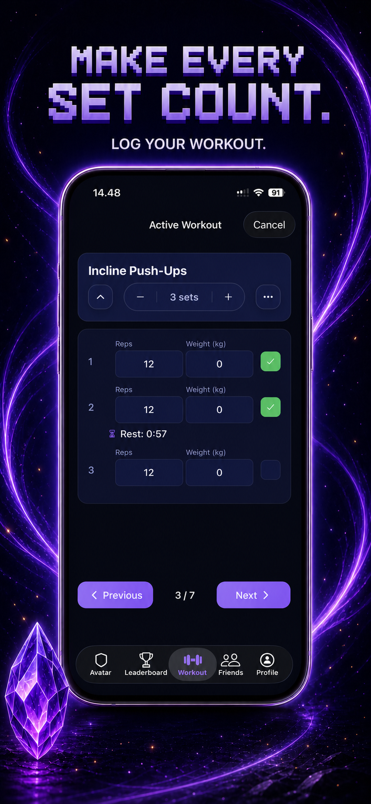 Reprove: Workout Tracker screenshot 2