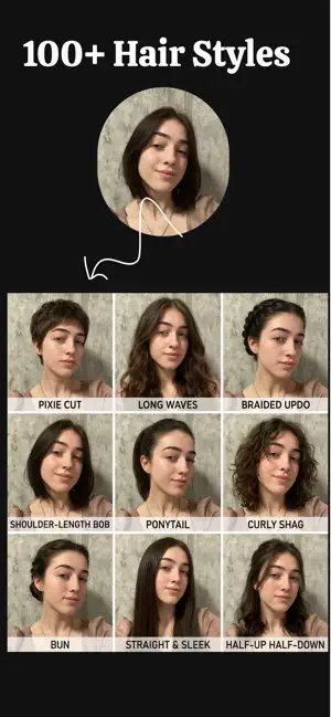 AI Hairstyle and Beard Try-on screenshot 2