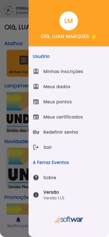 Ferraz Eventos screenshot