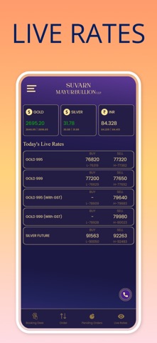 Suvarn Mayur Bullion Spot screenshot