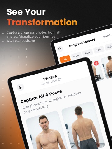 UltraFit360: AI Fitness Coach iPad screenshot