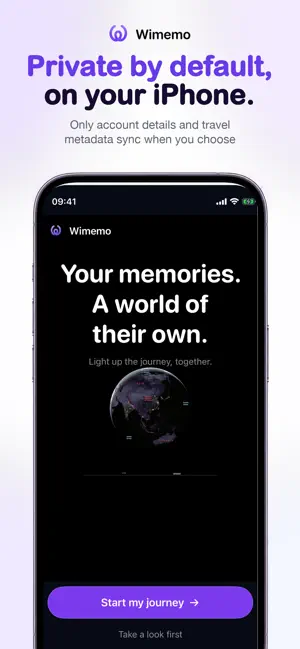 Wimemo Photo Travel Map screenshot 2