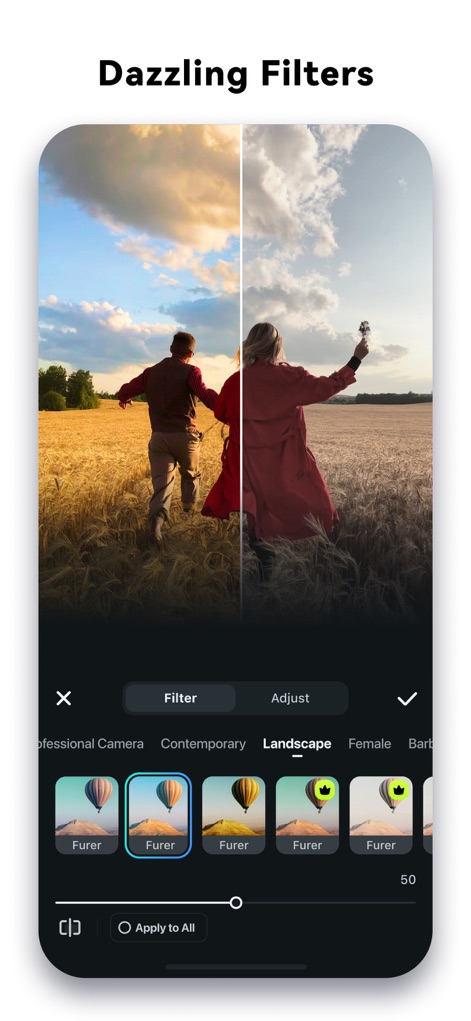 Filmora: AI Video Editor&Maker - Creative Filter Library