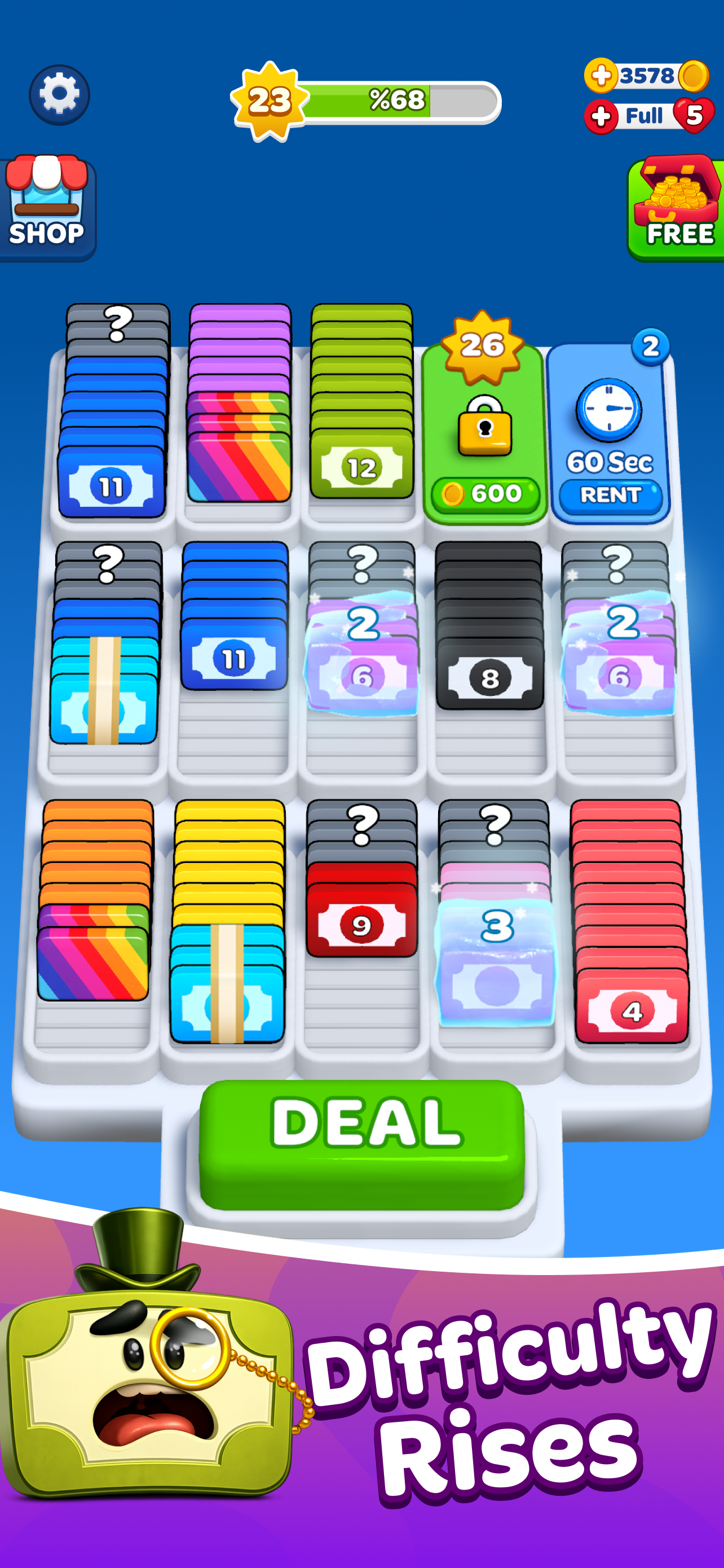 Money Sort: Merge Puzzle screenshot 4
