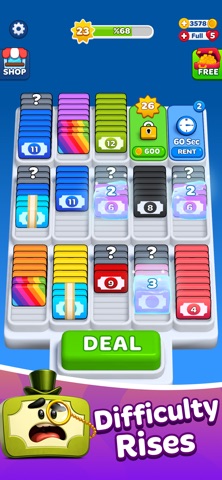 Money Sort: Merge Puzzle iPhone screenshot