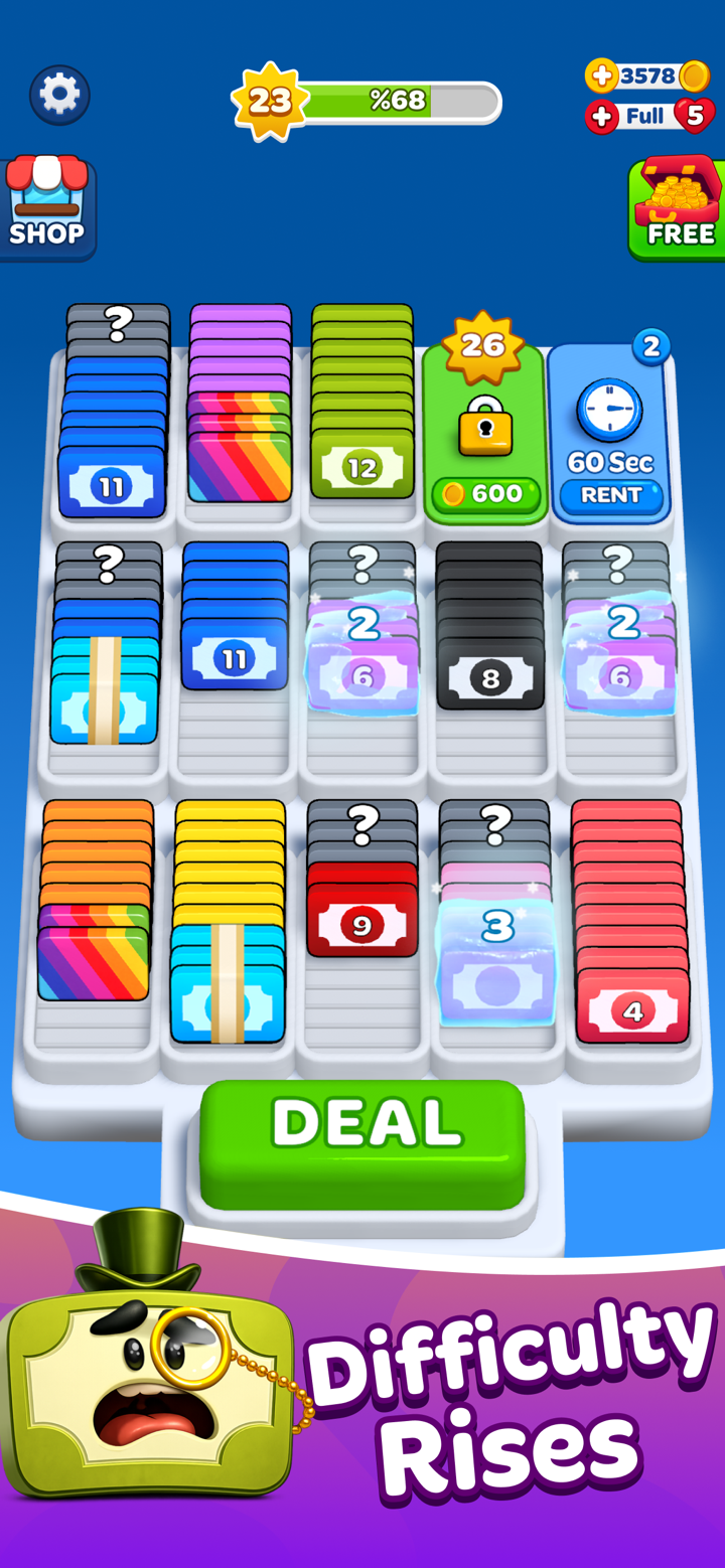 Money Sort: Merge Puzzle screenshot 4