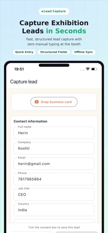 BoothCRM screenshot 3