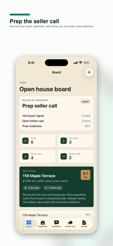 Open House Feedback Studio screenshot