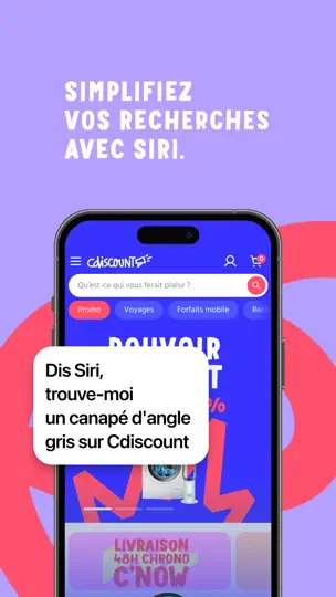 Capture d'écran de Cdiscount sur iPhone 3