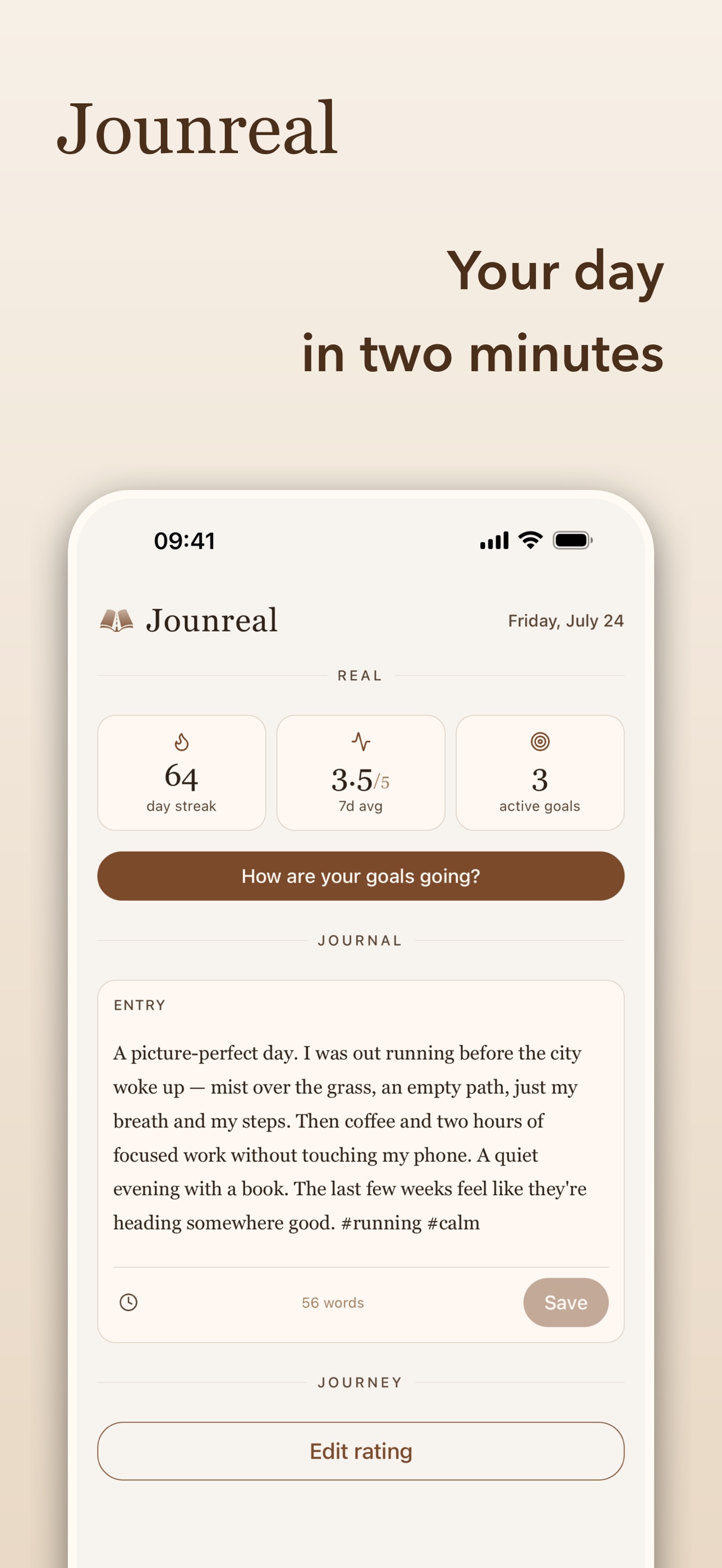 Screenshot 1 of Jounreal