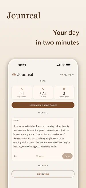 Jounreal screenshot 1