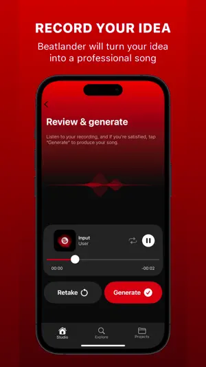 Beatlander: AI Beat Generator screenshot 2