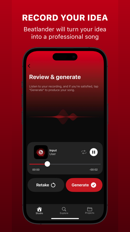 #2. Beatlander: AI Beat Generator (iOS) Ved: MONOBLANK TEKNOLOJI ANONIM SIRKETI