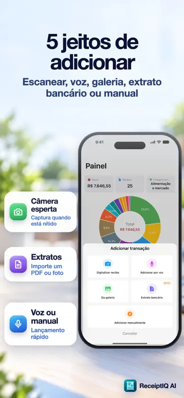 ReceiptIQ AI: scanner recibos screenshot 4 of 7