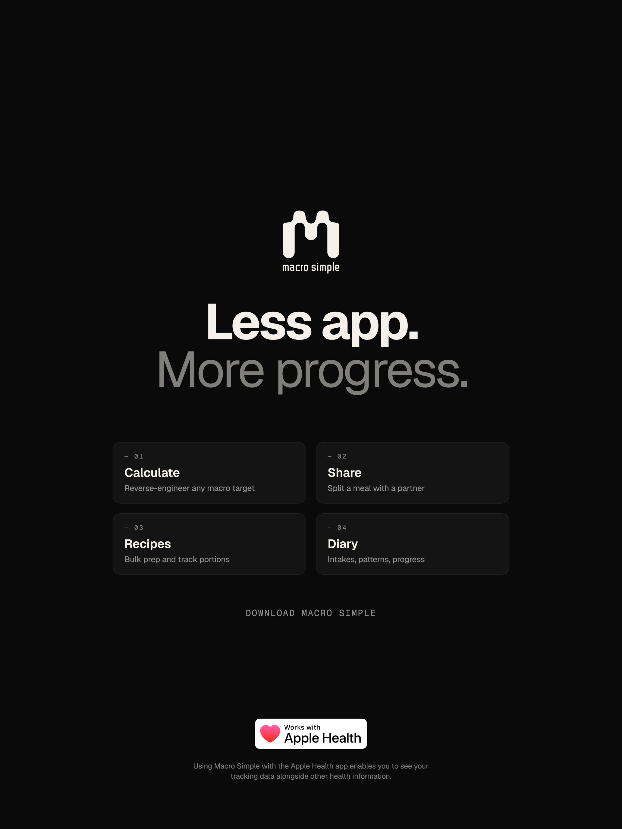 Macro Simple: Calorie Tracker screenshot 16