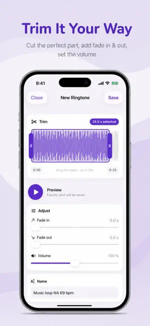 RingKit: Ringtone Maker screenshot 2