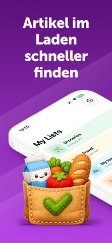 ListiQ – Einkaufszettel App Bildschirmfoto #3