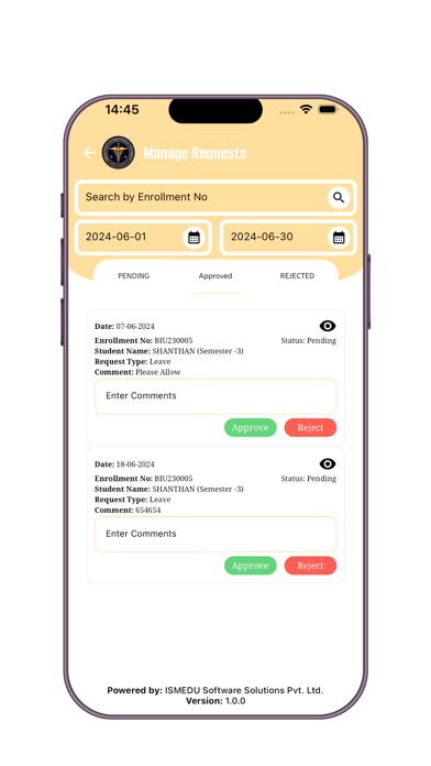BIUEmployee Screenshot
