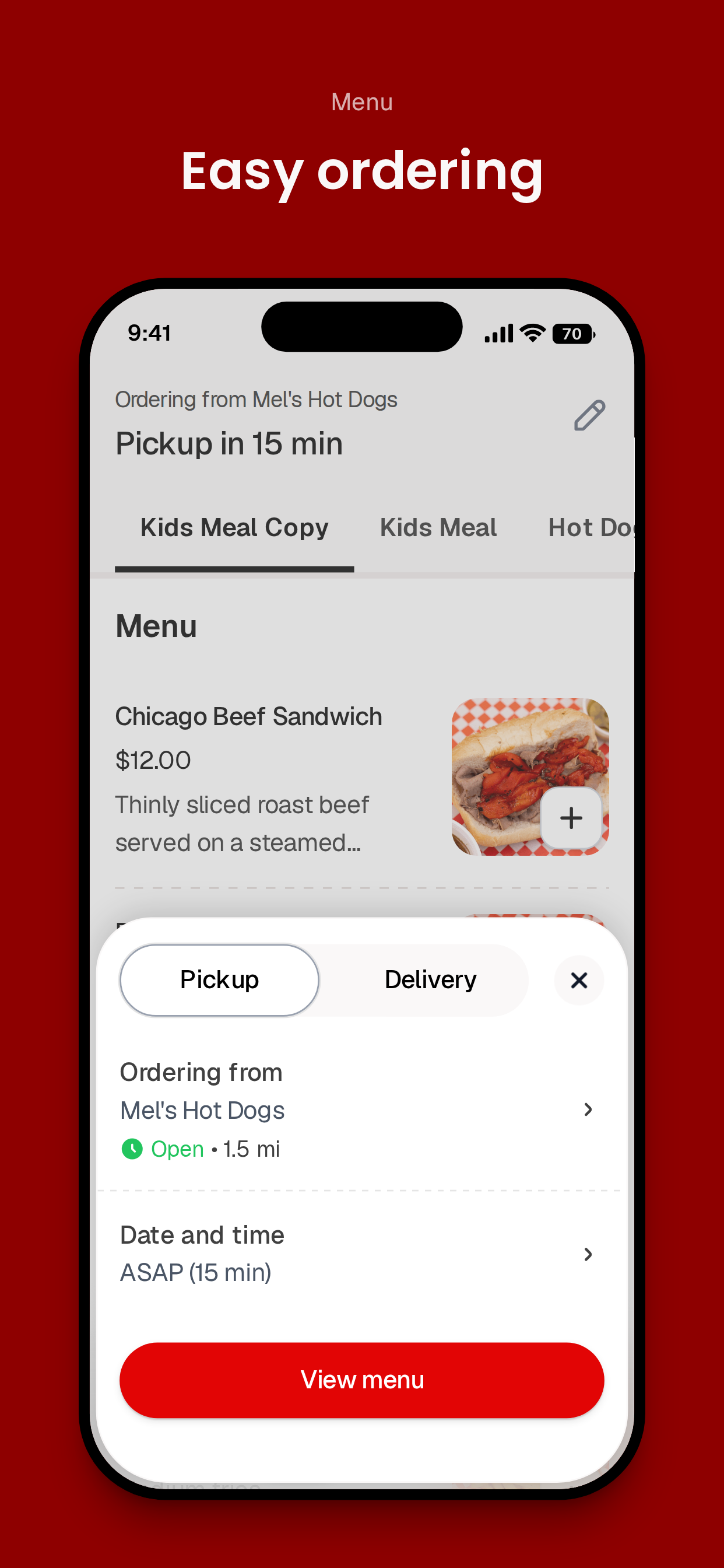 Mel's Hot Dogs