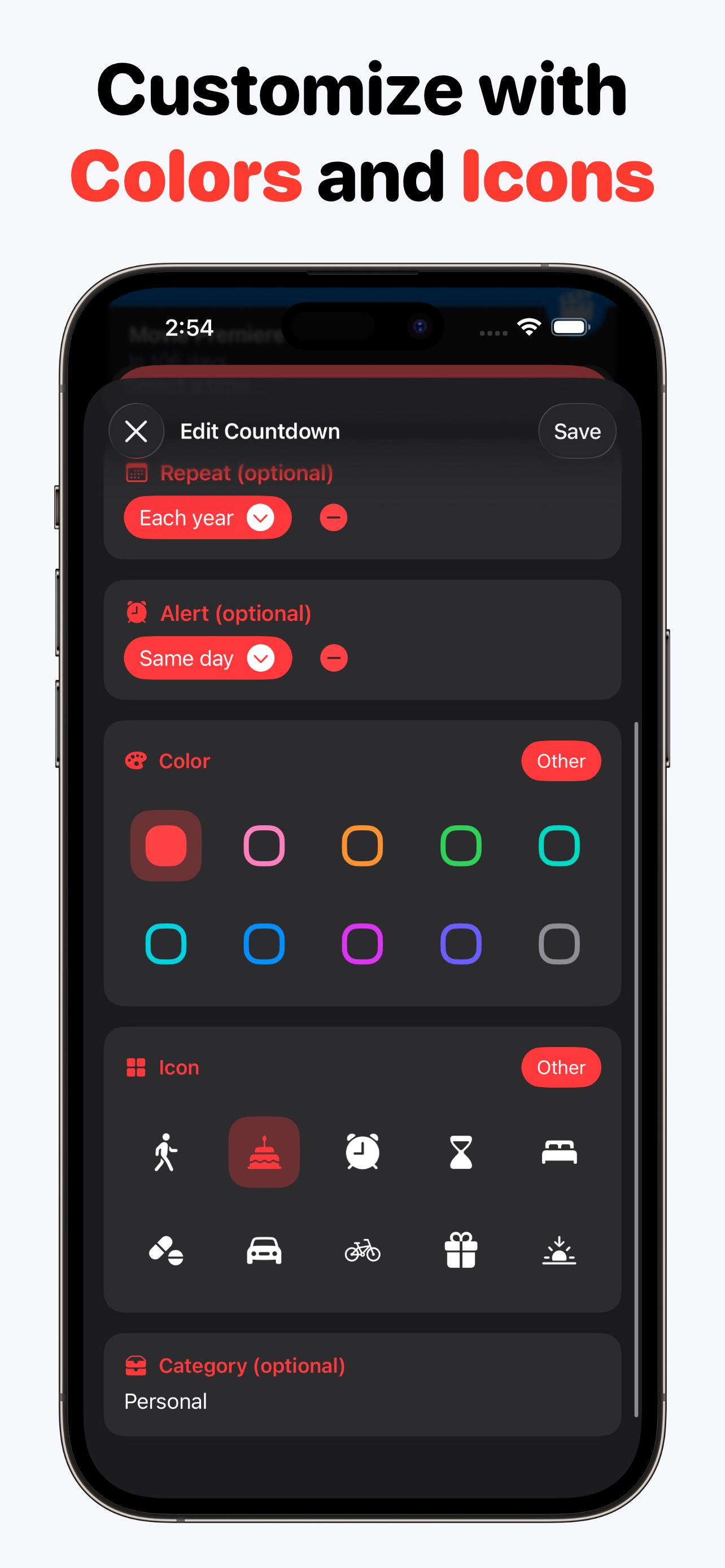 Countdown Widget: Day Count screenshot 8
