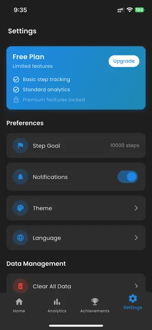 5K Steps Daily Goals screenshot 4