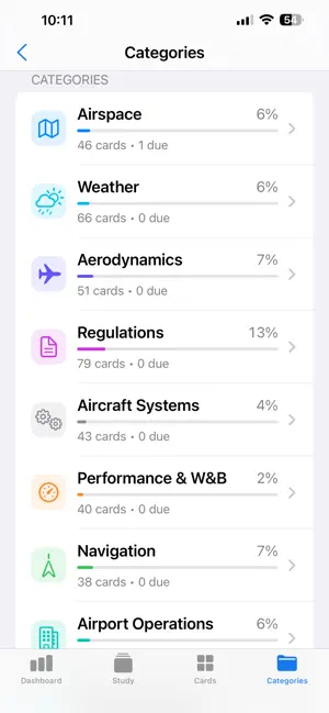Pilot Flashcard screenshot 1