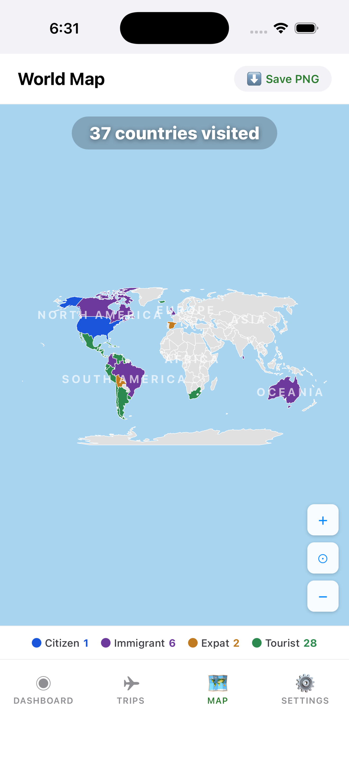 TaxDays: Tax Residency Tracker screenshot 5