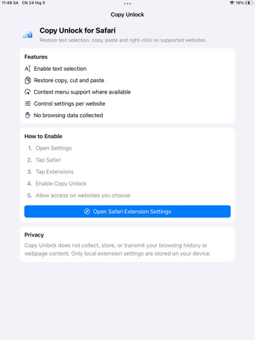 App screenshot