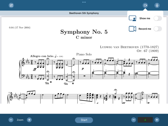 Screenshot #4 pour Perform™ Scrolling Sheet Music