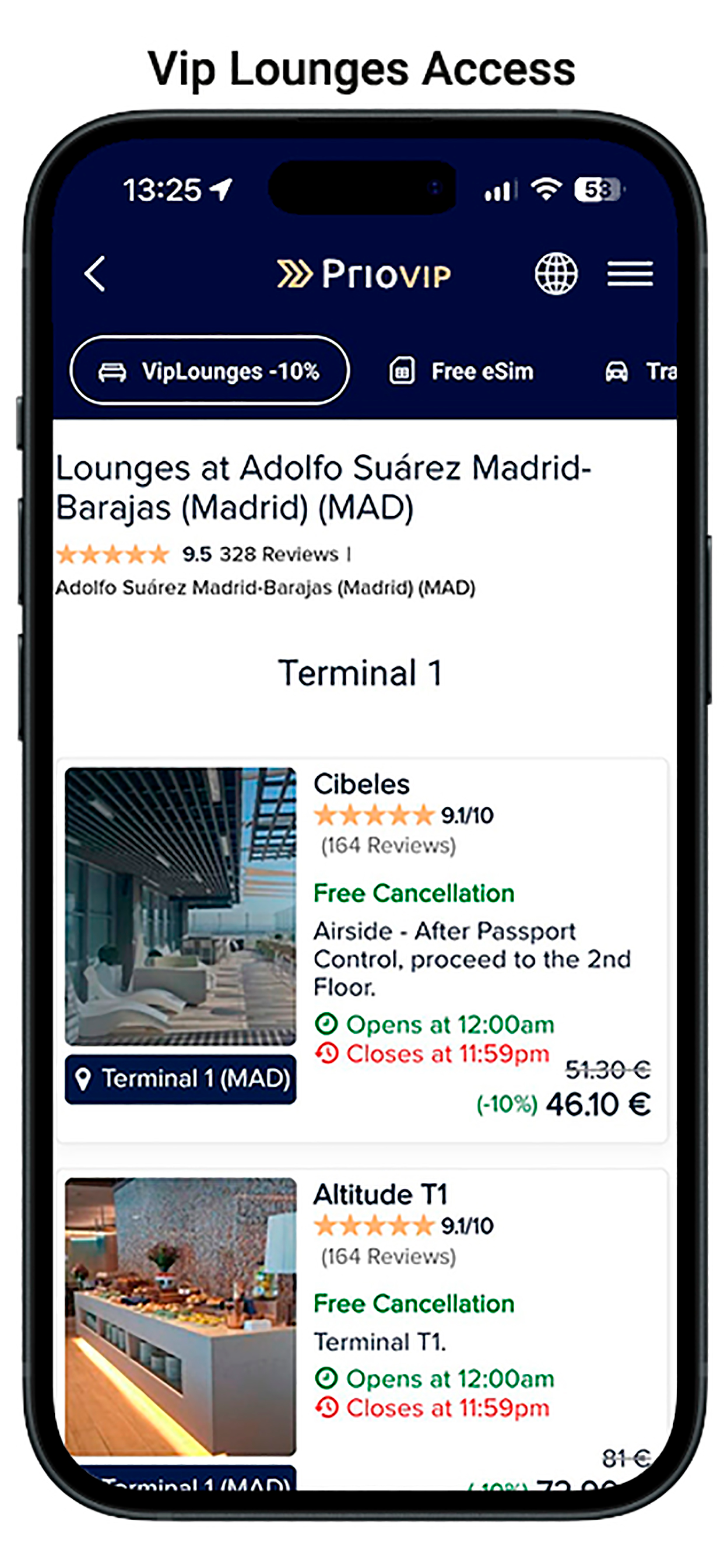 PrioVip Airport Services screenshot 3
