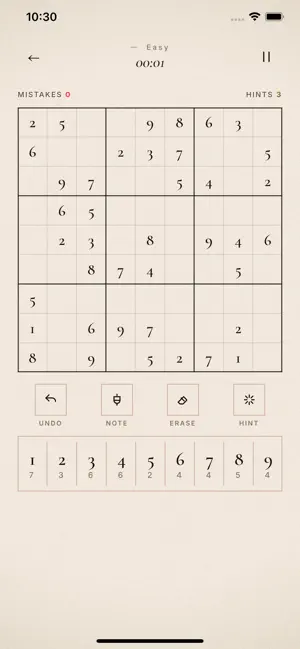 Sumi: Zen Sudoku screenshot 2