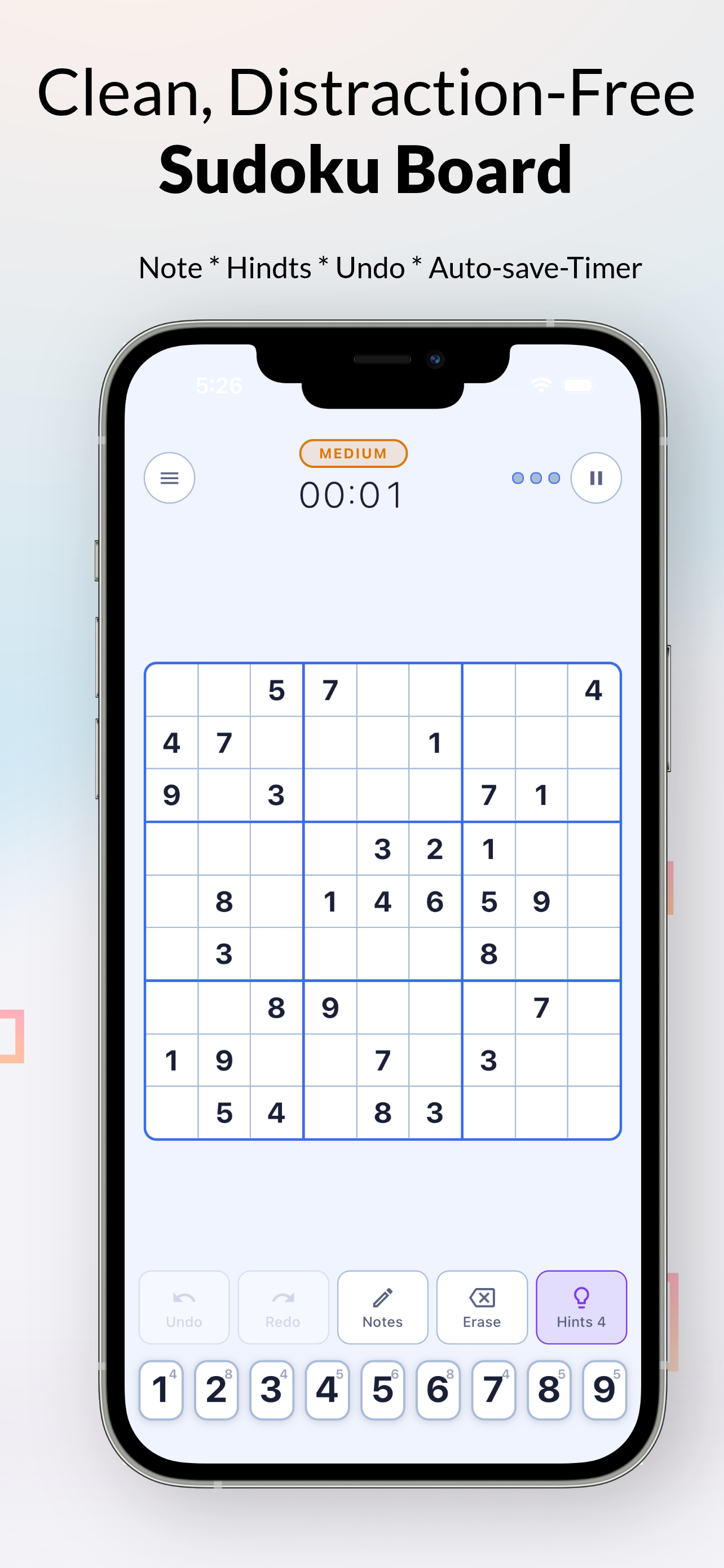Classic Sudoku Master! screenshot 3