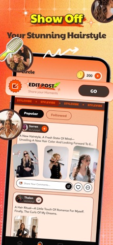 Buzz: Hairstyle Chat Screenshot 4 of 4