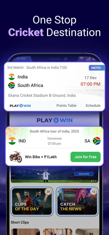 My11Circle Fantasy Cricket App screenshot 1 of 5