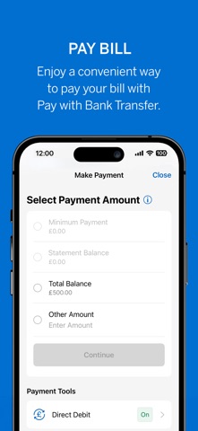 Amex United Kingdom iPhone screenshot 2