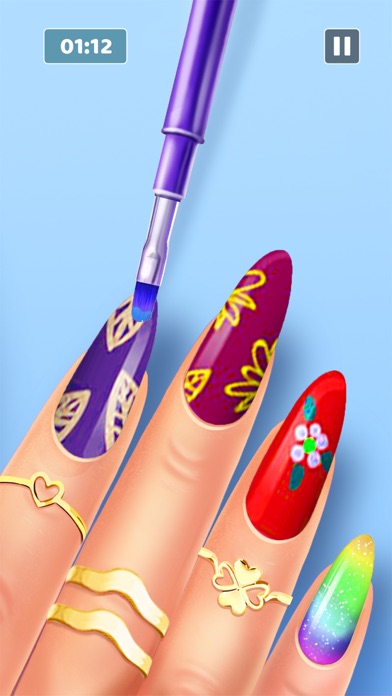 Acrylic Nail Salon Care Clinic Screenshot