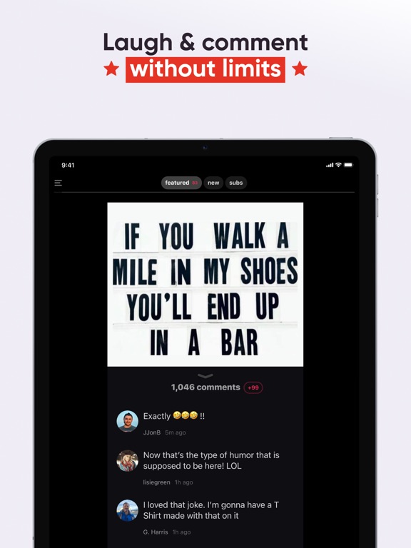App screenshot