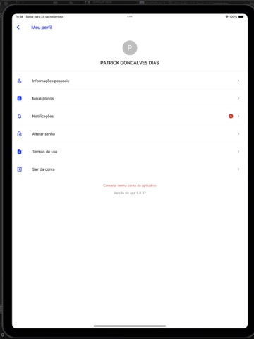 UP Internet iPad screenshot