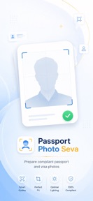 Indian Passport and Visa Photo screenshot