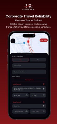 Lavish Ride: Chauffeur Service screenshot