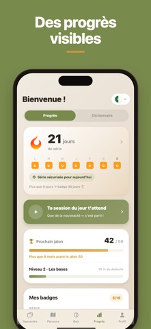 Dialect : Langues d'origine screenshot