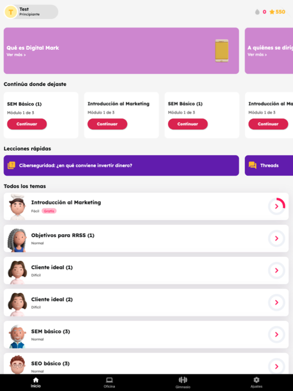 Digital Mark aprende marketing