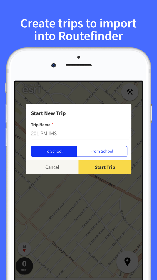 #2. Wayfinder app (iOS) بواسطة: Transfinder