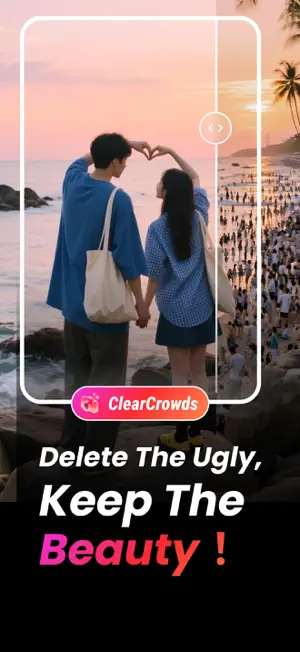 ClearCrowds: AI Photo Enhancer screenshot 1