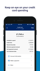 Co-operative Bank screenshot